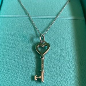 Tiffany & co. Key necklace